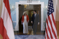 DC: Sec Rubio and FM Beate Meinl hold a State department Bilateral Meeting