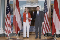 DC: Sec Rubio and FM Beate Meinl hold a State department Bilateral Meeting