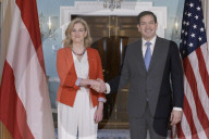 DC: Sec Rubio and FM Beate Meinl hold a State department Bilateral Meeting