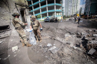 Double Attack With Russian Guided Bombs In The Center Of Kharkiv