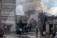 Double Attack With Russian Guided Bombs In The Center Of Kharkiv