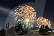 Night Airshow At EAA AirVenture 2025