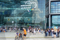 Station Forecourt Berlin Main Station