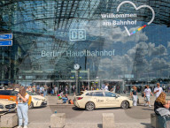Station Forecourt Berlin Main Station