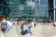 Station Forecourt Berlin Main Station