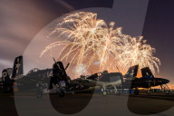 Night Airshow At EAA AirVenture 2025