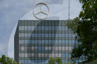 Mercedes-Benz Star On Office Tower