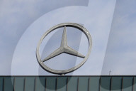 Mercedes-Benz Star On Office Tower