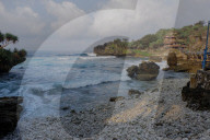 Mbuluk Beach In Yogyakarta Indonesia