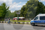 Pro-Palestinian Protest Camp Near Reichstag And Federal Chancellery In Berlin