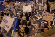 Ukrainians Protest Against A Newly Passed Law, Which Curbs Independence Of Anti-corruption Institutions