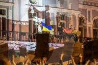 Ukrainians Protest Against A Newly Passed Law, Which Curbs Independence Of Anti-corruption Institutions