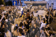 Ukrainians Protest Against A Newly Passed Law, Which Curbs Independence Of Anti-corruption Institutions