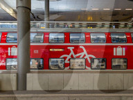 Airport Express Train At Berlin Main Station
