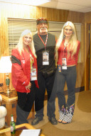 Celebrities at the Daytona races