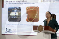 Mexico’s President Claudia Sheinbaum Holds Briefing