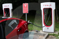 Tesla Supercharger In Katowice