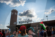 Global Action Against Starvation In Gaza, Held In Nijmegen.