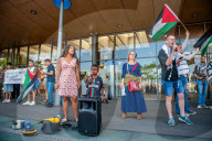 Global Action Against Starvation In Gaza, Held In Nijmegen.