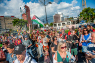 Global Action Against Starvation In Gaza, Held In Nijmegen.