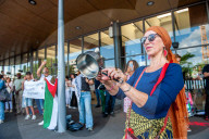 Global Action Against Starvation In Gaza, Held In Nijmegen.