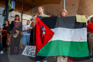 Global Action Against Starvation In Gaza, Held In Nijmegen.