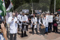  The Doctors Against Genocide Held A Press Conference In Frount Of The White House 