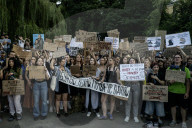 Ukrainians Take Part In The Third Consecutive Day Of Protests Near The Presidential Office
