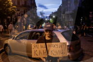 Ukrainians Take Part In The Third Consecutive Day Of Protests Near The Presidential Office