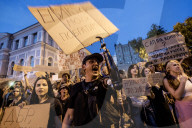 Ukrainians Take Part In The Third Consecutive Day Of Protests Near The Presidential Office