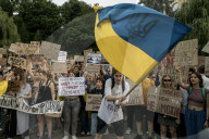 Ukrainians Take Part In The Third Consecutive Day Of Protests Near The Presidential Office