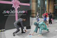 Promotional Event Of The Popular Netflix's South Korean TV Series "Squid Game" In Indonesia