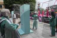 Promotional Event Of The Popular Netflix's South Korean TV Series "Squid Game" In Indonesia
