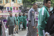Promotional Event Of The Popular Netflix's South Korean TV Series "Squid Game" In Indonesia