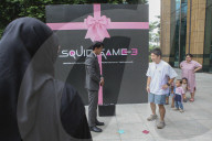 Promotional Event Of The Popular Netflix's South Korean TV Series "Squid Game" In Indonesia