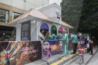 Promotional Event Of The Popular Netflix's South Korean TV Series "Squid Game" In Indonesia