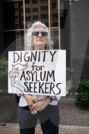 Protesters Hold Anti-ICE Vigil For Detained Immigrants In New  York City
