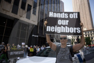 Protesters Hold Anti-ICE Vigil For Detained Immigrants In New  York City