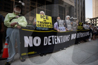 Protesters Hold Anti-ICE Vigil For Detained Immigrants In New  York City