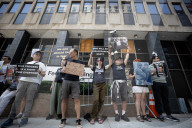 Protesters Hold Anti-ICE Vigil For Detained Immigrants In New  York City