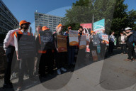 Resident Doctors Picket in London, UK.