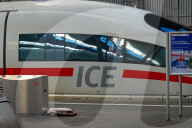 Deutsche Bahn ICE Trains At Munich Main Station