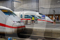 Deutsche Bahn ICE Trains At Munich Main Station