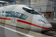Deutsche Bahn ICE Trains At Munich Main Station