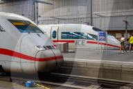 Deutsche Bahn ICE Trains At Munich Main Station