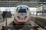 Deutsche Bahn ICE Trains At Munich Main Station
