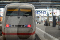 Deutsche Bahn ICE Trains At Munich Main Station
