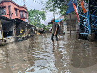 India -Weather -Flood