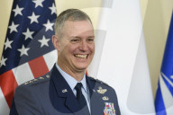 Polish Prime Minister Donald Tusk Meets Lieutenant General Alexus Grynkewich.