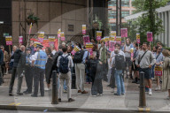 Anti migrant protests in UK